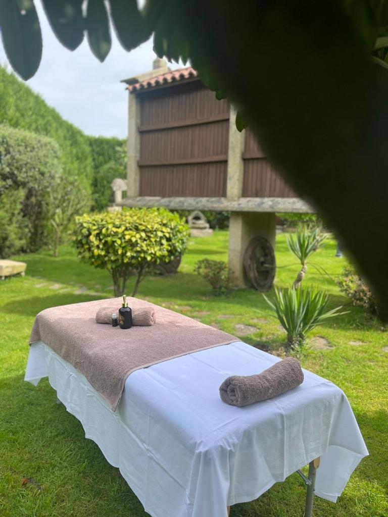 Casa Rural Dona Maria Ordes Bagian luar foto