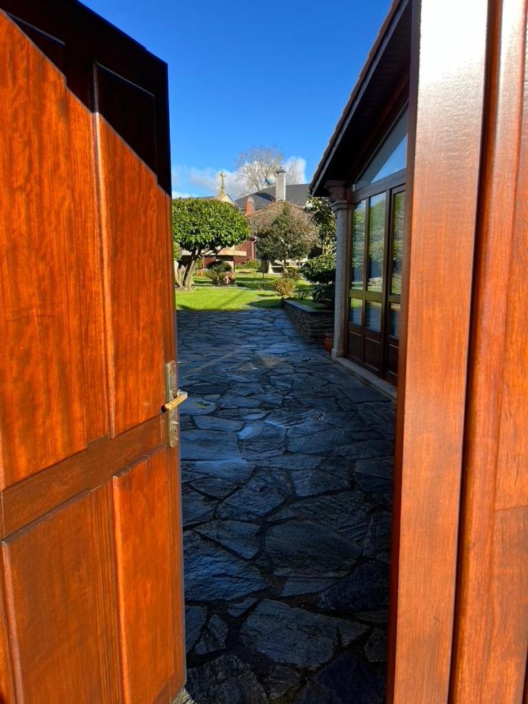 Casa Rural Dona Maria Ordes Bagian luar foto