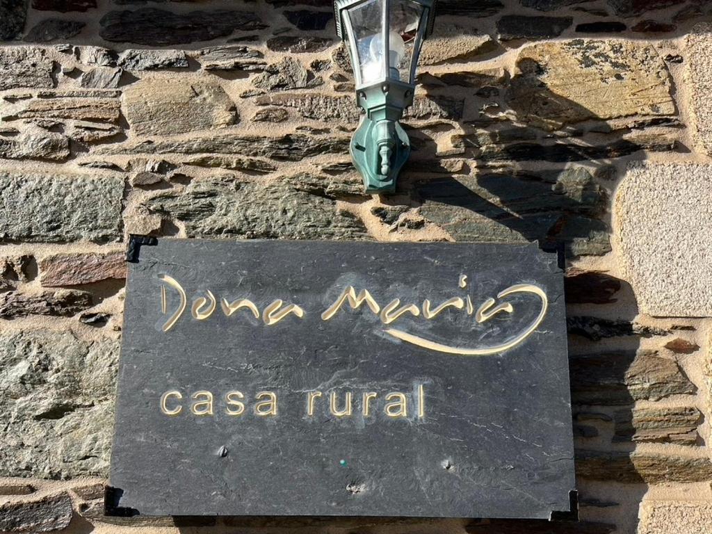 Casa Rural Dona Maria Ordes Bagian luar foto