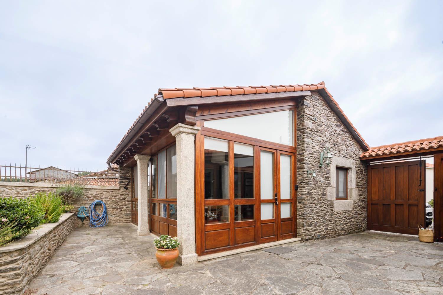 Casa Rural Dona Maria Ordes Bagian luar foto
