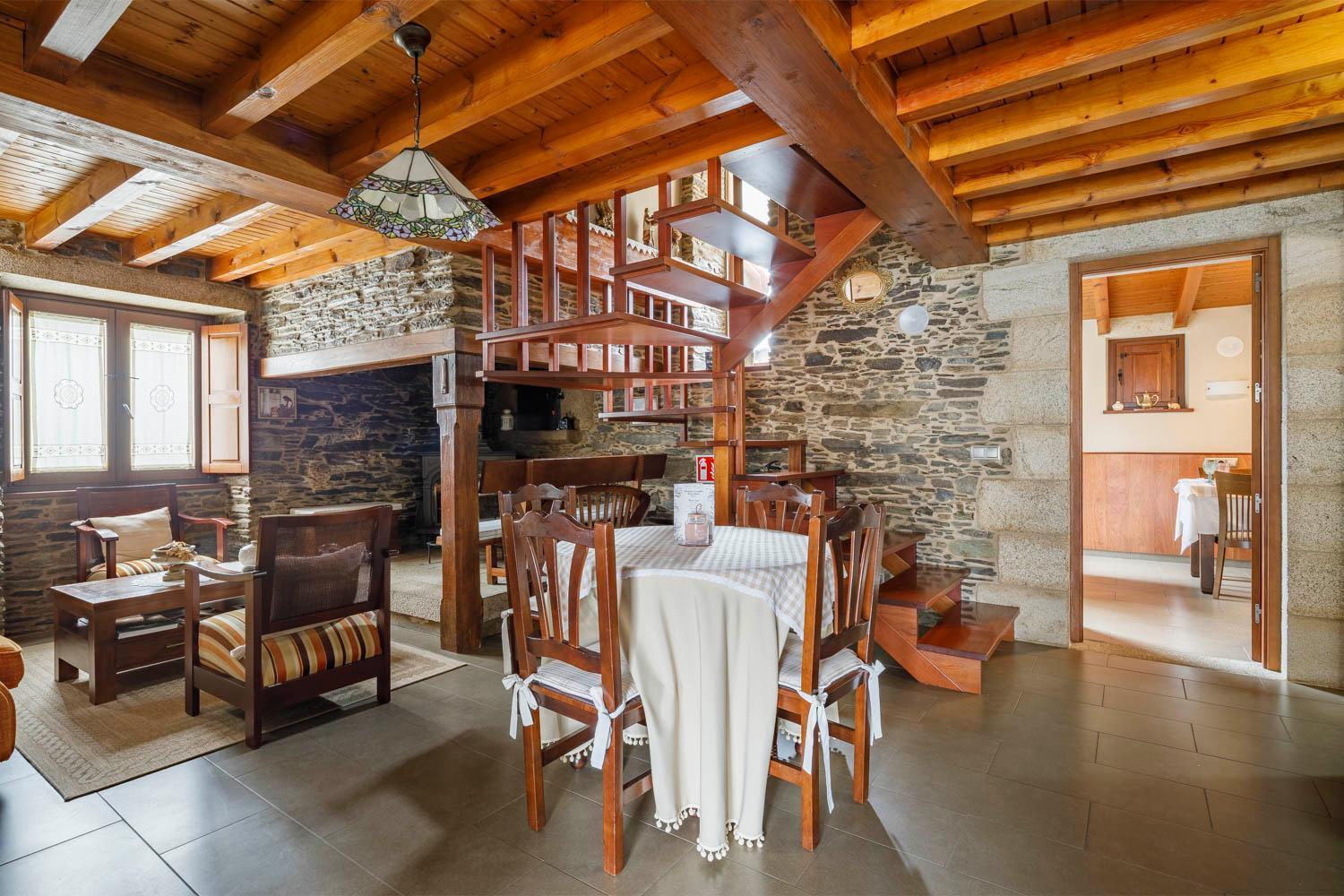 Casa Rural Dona Maria Ordes Bagian luar foto