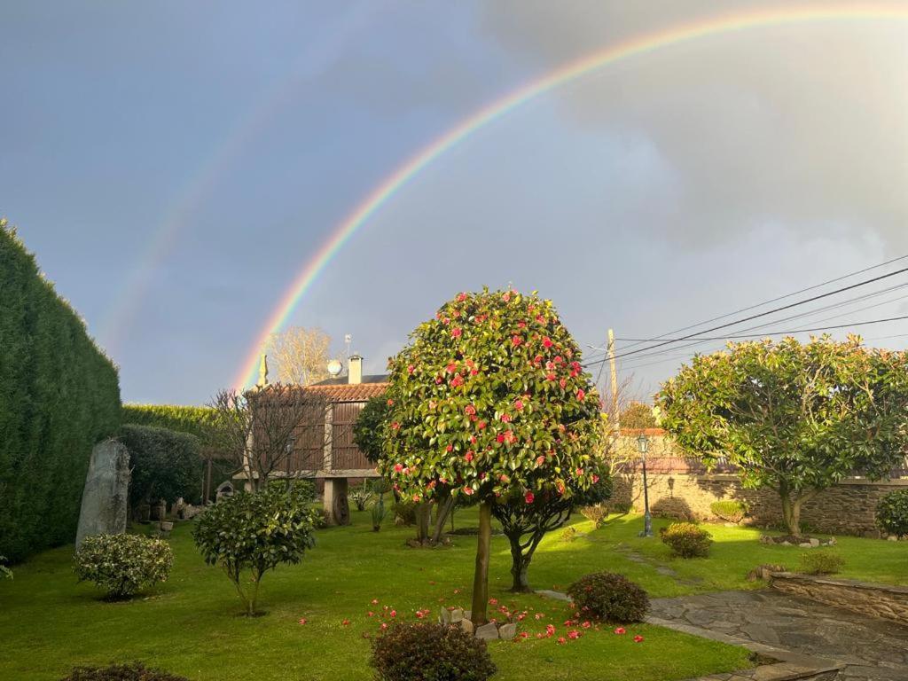 Casa Rural Dona Maria Ordes Bagian luar foto