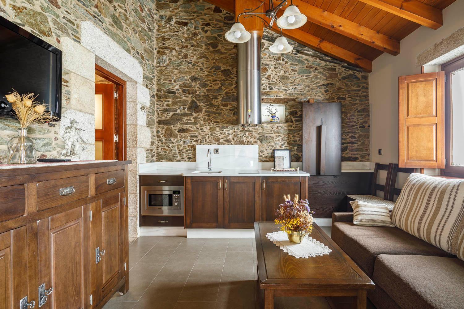 Casa Rural Dona Maria Ordes Bagian luar foto