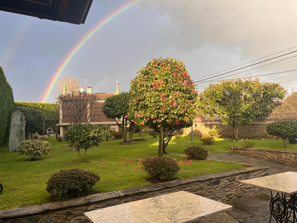 Casa Rural Dona Maria Ordes Bagian luar foto