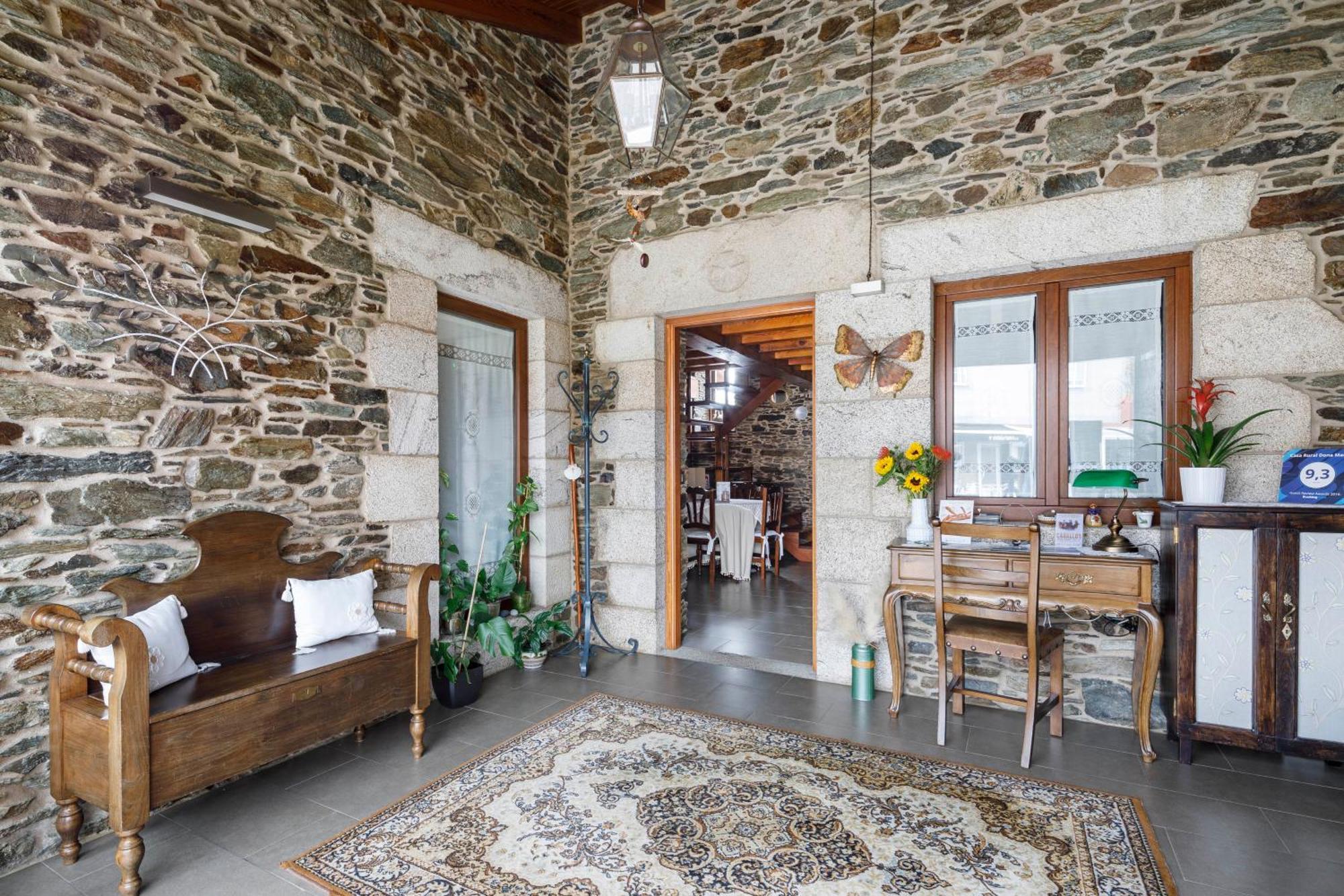 Casa Rural Dona Maria Ordes Bagian luar foto