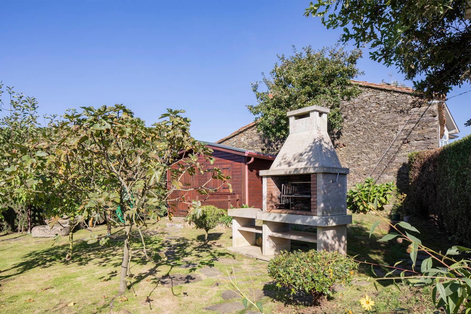 Casa Rural Dona Maria Ordes Bagian luar foto
